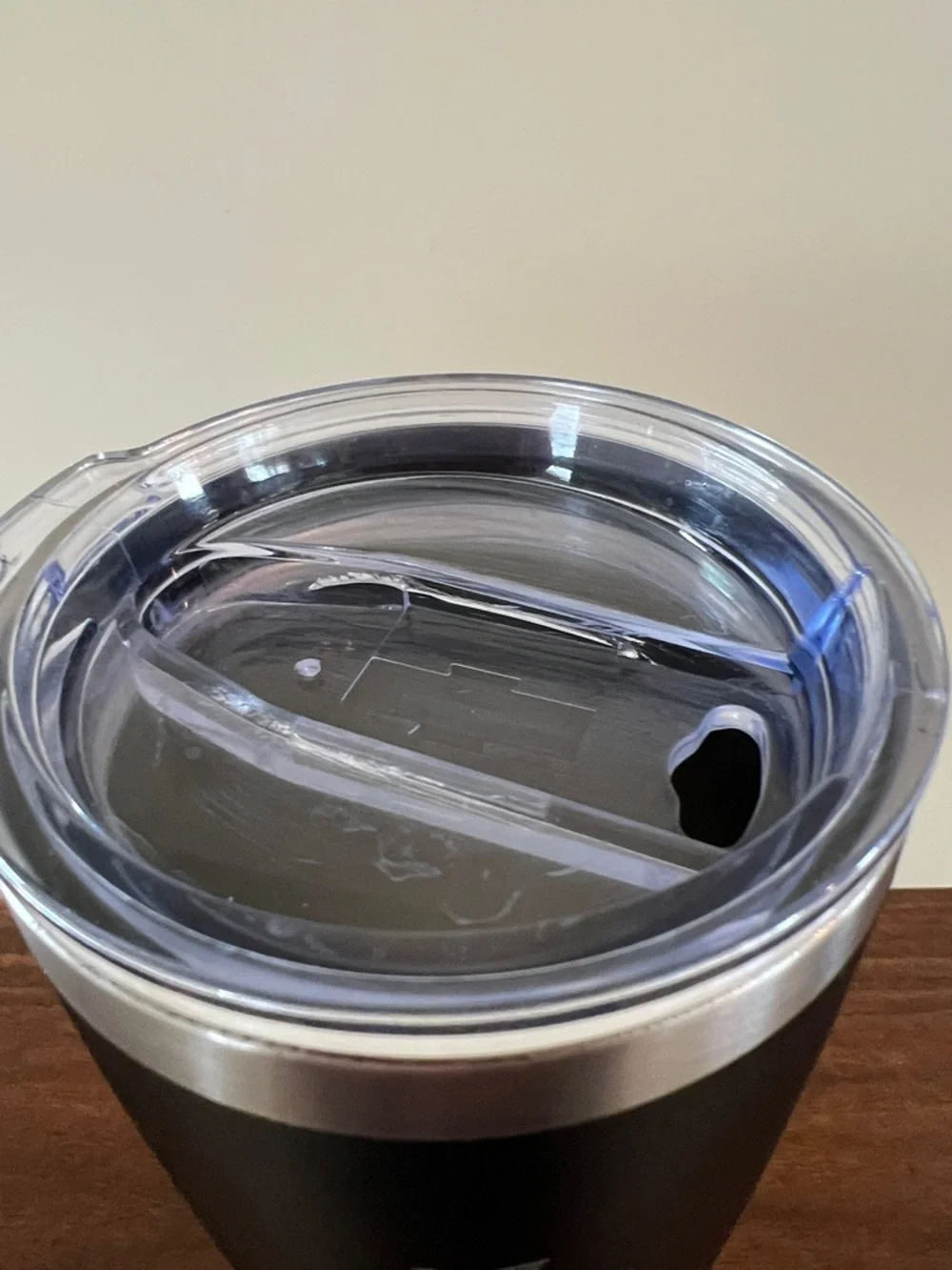 Black and Silver Insulated Tumbler - Picture 3 of 11